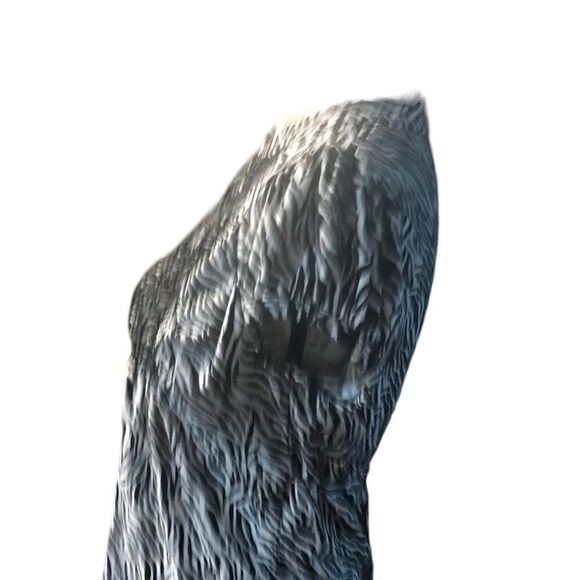 Heart & soul zebra print V-neck size small blouse - Picture 11 of 11